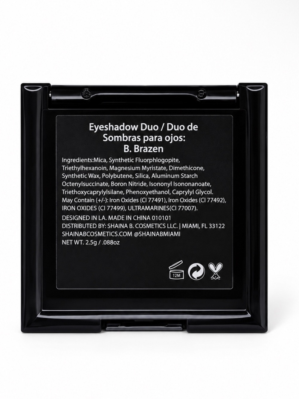 💎 Shaina B B. BRAZEN EYE SHADOW DUO New - Picture 3 of 3